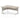 Office furniture impulse-160mm-left-crescent-desk-cantilever-leg Dynamic  Silver Colour Grey Oak 