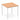 Office furniture impulse-straight-table-box-frame-leg Dynamic  Oak 800 Wide 