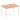 Office furniture impulse-straight-table-box-frame-leg Dynamic  Oak 120 Wide 