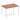 Office furniture impulse-straight-table-box-frame-leg Dynamic  Walnut 120 Wide 