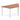 Office furniture impulse-trapezium-table-box-frame-leg Dynamic  Walnut 160 Wide 
