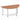 Office furniture impulse-semi-circle-table-with-post-leg Dynamic  Walnut 160 Wide Silver