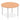 Office furniture impulse-circle-table-with-box-frame-leg Dynamic  Oak 120 Wide