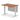 Office furniture air-height-adjustable-desk-with-steel-modesty-panel Dynamic  120 Colour Oak 