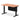 Office furniture air-height-adjustable-desk-with-steel-modesty-panel Dynamic  120 Colour Walnut 