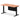 Office furniture air-height-adjustable-desk-with-steel-modesty-panel Dynamic  140 Colour Walnut 
