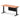Office furniture air-height-adjustable-desk-with-steel-modesty-panel Dynamic  160 Colour Walnut 