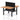 Air Back-to-Back Height Adjustable Bench Desk - 2 Person with Black Straight Screen dynamic  Desk Top  Oak Width 120cm