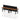 Air Back-to-Back Height Adjustable Bench Desk - 4 Person Black Screen dynamic  Desk Top  Walnut Width 160cm