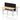 Air Back-to-Back Height Adjustable Bench Desk - 2 Person with Black Straight Screen dynamic  Desk Top  Maple Width 160cm