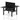 Air Back-to-Back Height Adjustable Bench Desk - 2 Person with Black Straight Screen dynamic  Desk Top  Black Width 120cm