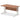 Office furniture impulse-140mm-straight-desk-cantilever-leg Dynamic  Silver Colour Walnut 