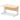 Office furniture impulse-140mm-straight-desk-cantilever-leg Dynamic  Silver Colour Maple 