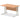 Office furniture impulse-120mm-straight-desk-cantilever-leg Dynamic  Silver Colour Oak 