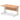 Office furniture impulse-140mm-straight-desk-cantilever-leg Dynamic  Silver Colour Oak 