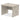 Office furniture impulse-100mm-straight-desk-panel-end-leg Dynamic  Grey Oak Colour Grey Oak 