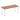 Office Table Impulse 180cm Straight Table With Post Leg Walnut Chrome Dynamic Office  