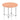 Office furniture impulse-round-table-with-post-leg Dynamic  Beech Desk Colour 100 Wide