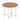 Office furniture impulse-round-table-with-post-leg Dynamic  Walnut Desk Colour 100 Wide