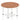 Office furniture impulse-round-table-with-post-leg Dynamic  Walnut Desk Colour 120 Wide