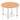 Office furniture impulse-round-table-with-post-leg Dynamic  Oak Desk Colour 120 Wide