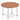 Office furniture impulse-round-table-with-post-leg Dynamic  Walnut Desk Colour 120 Wide