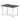 Office furniture impulse-black-series-straight-table Dynamic  Black 120 Wide