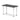 Office furniture impulse-black-series-slimline-straight-table Dynamic  Black 120 Wide