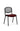 Office furniture iso-stacking-chair Dynamic  Bespoke Maringa Teal Colour Chrome Mesh Back 