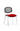 Office furniture iso-stacking-chair Dynamic  Bespoke Stevia Blue Colour Black Mesh Back 