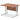 Office furniture impulse-100mm-straight-desk-cantilever-leg Dynamic  Silver Colour Walnut 