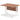 Office furniture impulse-100mm-straight-desk-cantilever-leg Dynamic  White Colour Walnut 