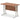Office furniture impulse-100mm-slimline-desk-cantilever-leg Dynamic  Silver Colour Walnut 