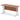 Office furniture impulse-140mm-slimline-desk-cantilever-leg Dynamic  Silver Colour Walnut 