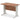 Office furniture impulse-100mm-slimline-desk-cable-managed-leg Dynamic  White Colour Walnut 