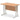 Office furniture impulse-100mm-slimline-desk-cantilever-leg Dynamic  Silver Colour Oak 