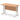 Office furniture impulse-120mm-slimline-desk-cantilever-leg Dynamic  Silver Colour Oak 