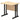 Office furniture impulse-800mm-slimline-desk-cantilever-leg Dynamic   Colour  