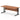 Office furniture impulse-180mm-straight-desk-cantilever-leg Dynamic  Black Colour Walnut 