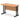 Office furniture impulse-120mm-slimline-desk-cantilever-leg Dynamic  Silver Colour Walnut 
