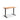 Height Adjustable Runda Sit Stand Lavoro Design Desk 140cm wide 70cm Deep  White Ply Edge leg Black