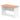 Office furniture impulse-100mm-slimline-desk-panel-end-leg Dynamic  White Colour Beech 