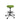 Work Ergonomic Office Stool, Alumium base and ring around base - Dark Blue 3 Office Furniture